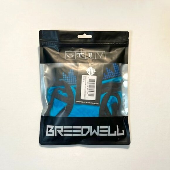 BREEDWELL Size M Equalizer Backless Brief/Boxer Jock - Aqua/Black/White - Picture 10 of 10